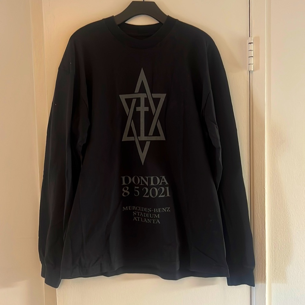 Kanye West (Ye) Donda Listening Party Long Sleeve Shirt Never Worn